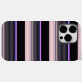  zwarte grijze strepen Case-Mate iPhone case (Achterkant (horizontaal))