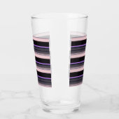 zwarte grijze strepen glas (Links)