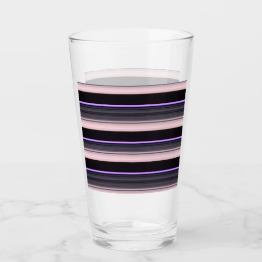 zwarte grijze strepen glas (Voorkant)