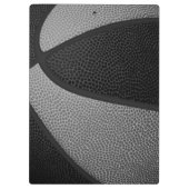 zwarte grijze teamkleuren basketbalcoach klembord (Achterkant)