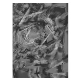 Zwarte grijze vlekken, 'verkeerde borstelslagen' tafelkleed