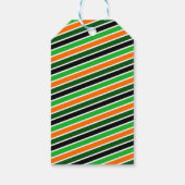 Zwarte & Groene Fiets Cadeautags Cadeaulabel (Achterkant)