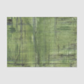 Zwarte groene kunst tissuepapier (Voorkant)