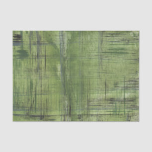 Zwarte groene kunst tissuepapier