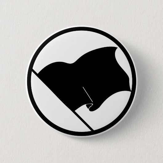 Zwarte groene Paarse vlag Geen symbool leeg Ronde Button 5,7 Cm (Voorkant)