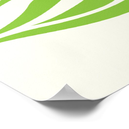 Zwarte groene pauw en poster voor kersenbloesems (Hoek)