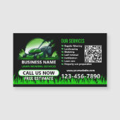 Zwarte Groene Professionele Gazonverzorging QR Pro (Voorkant)