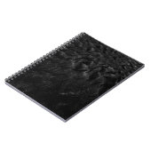 Zwarte grond notitieboek (Linkerzijde)