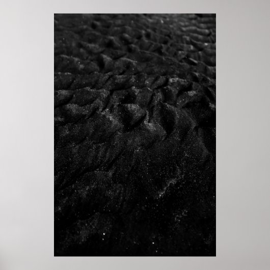 Zwarte grond poster (Voorkant)