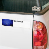 Zwarte Grunge Alaska State Flag Bumpersticker (Op Truck)