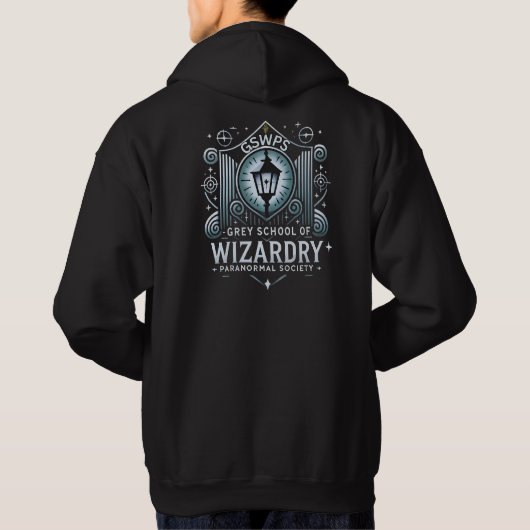 Zwarte GSWPS Hoodie (Achterkant)