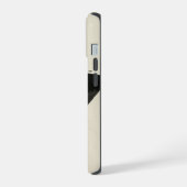 Zwarte haai iPhone 15 case (Linkerkant)