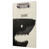 Zwarte haai klembord (Links)