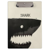 Zwarte haai klembord (Voorkant)