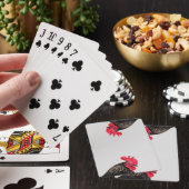 Zwarte Haan Pokerkaarten (Insitu)
