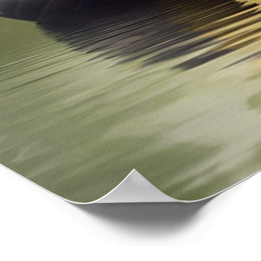 Zwarte haarballonnen vortex poster (Hoek)