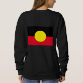 zwarte haarjumper trui (Achterkant)
