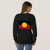 zwarte haarjumper trui (Achterkant volledig)
