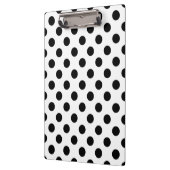 Zwarte haarpunten op wit klembord (Links)