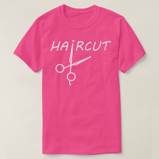 zwarte haarsnit Barber's 1 T-shirt (Design voorkant)