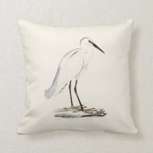  zwarte haarstaartvogel kussen