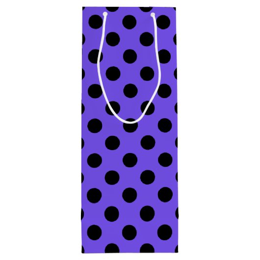 Zwarte haarvlekken op de rand wijn cadeautas (Achterkant)