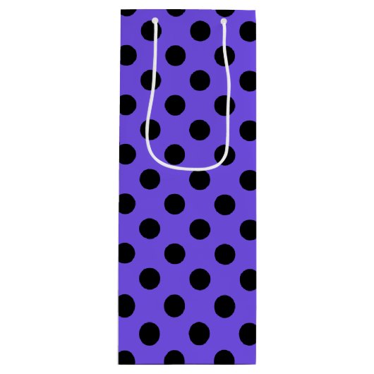 Zwarte haarvlekken op de rand wijn cadeautas (Voorkant)