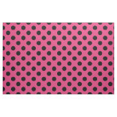 Zwarte haarvlekken op fuchsia stof (Fat Quarter)