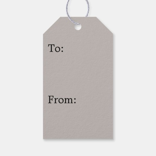 Zwarte Hagedis Cadeaulabel (Achterkant)
