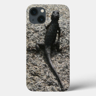 Zwarte Hagedis iPhone 13 Hoesje