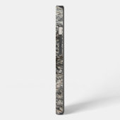 Zwarte Hagedis iPhone Hoesje (Linkerkant)