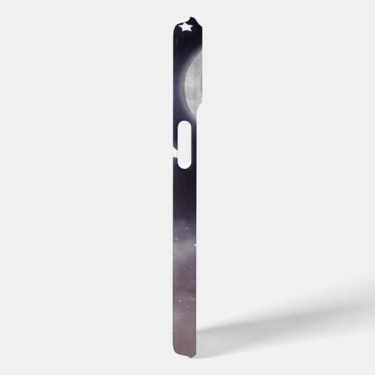 Zwarte Halloween kat met een heks Pet Case-Mate iPhone Case (Achterkant / Rechts)