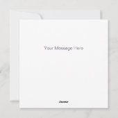 Zwarte Halloween kitten met pompoenen en heks hoed Feestdagenkaart (Achterkant)