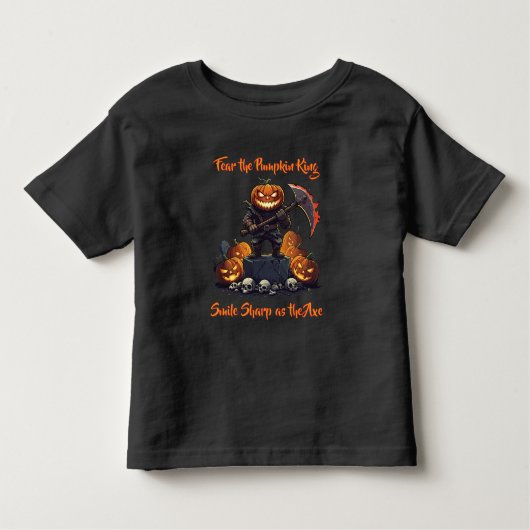 🖤 Zwarte Halloween pompoen Kind T-shirt 🎃 (Voorkant)