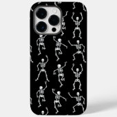 Zwarte Halloween skeletten Case-Mate iPhone Case (Achterkant)