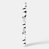 Zwarte Halloween vleermuizen patroon Case-Mate iPhone Case (Achterkant / Rechts)