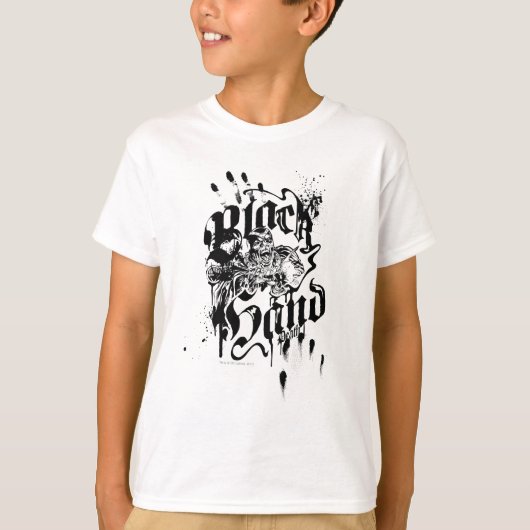 Zwarte hand - Collage T-shirt (Voorkant)