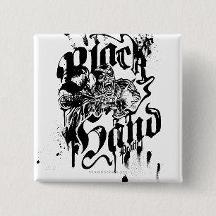 Zwarte hand - Collage Vierkante Button 5,1 Cm
