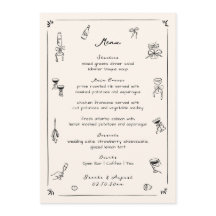 Zwarte Hand Getrokken Doodle bruiloft