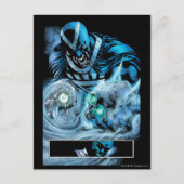 Zwarte Hand met het Comité van de Schedel Briefkaart (Voorkant)