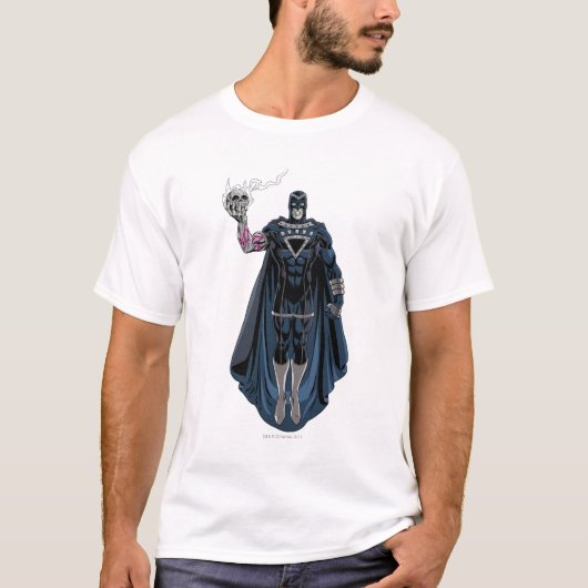 Zwarte hand met schedel 1 t-shirt (Voorkant)