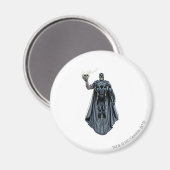 Zwarte hand met schedel 2 magneet (Voorkant / Achterkant)