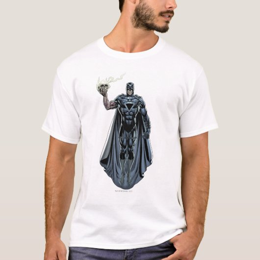 Zwarte hand met schedel 2 t-shirt (Voorkant)