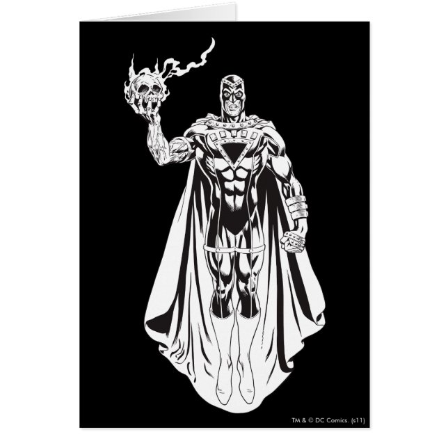 Zwarte hand met schedel 3 (Voorkant)