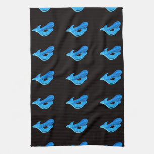 zwarte handdoek