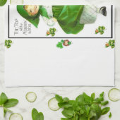 zwarte handdoek voor heilige patricaten (Gevouwen)