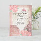  zwarte-handventilator rozen tiara Quince Inv Kaart (Staand voorkant)