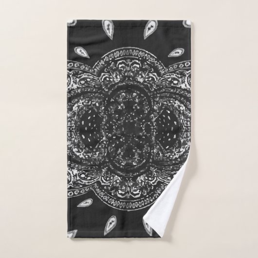 Zwarte Hanky Code Handdoek (Handdoek)