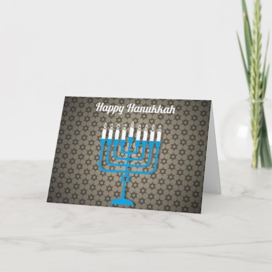 zwarte hanukka (Voorkant)