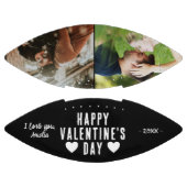 Zwarte Happy Valentijnsdag Boyvriend 2 Foto American Football (Panelen)